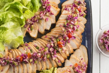 Receita de Frango Assado à Vinagrete, enviada por Telma Gomide - Prazer à Mesa