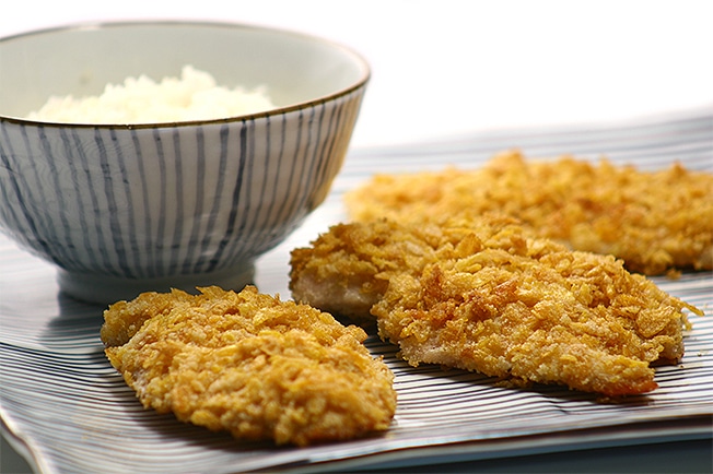Receita de Frango Empanado Crispy, enviada por Andrea Coser - Prazer à Mesa