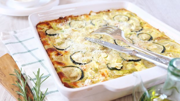 Receita de Gratinado de Abobrinha e Palmito, enviada por Adege Adalgisa - Prazer à Mesa