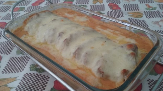 Receita de Lagarto ao Creme de Queijo, enviada por Vania Justino - Prazer à Mesa