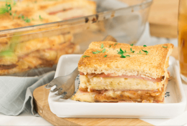 Receita de Lanchão de Forno – Misto Quente de Forno, enviada por Adege Adalgisa - Prazer à Mesa