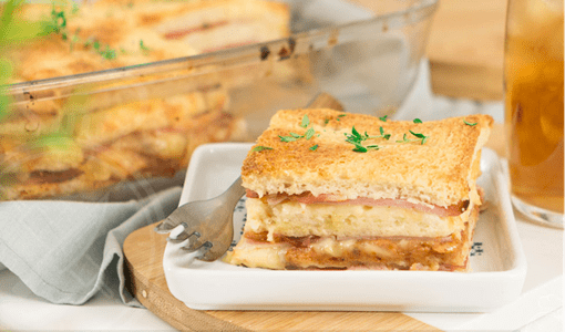 Receita de Lanchão de Forno – Misto Quente de Forno, enviada por Adege Adalgisa - Prazer à Mesa