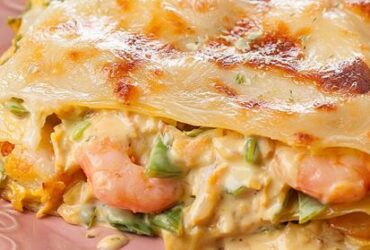 Receita de Lasanha ao Molho de Camarão Deliciosa, enviada por Luciana Souza - Prazer à Mesa