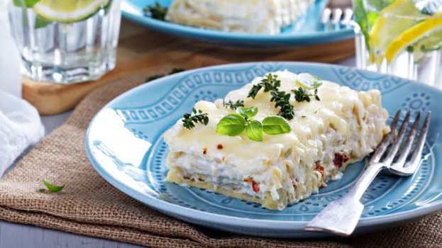 Receita de Lasanha de Queijo e Presunto Muito Rápida, enviada por Maria Cristina - Prazer à Mesa