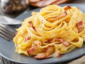 Receita de Macarrão Carbonara, enviada por Luíza Carolina - Prazer à Mesa