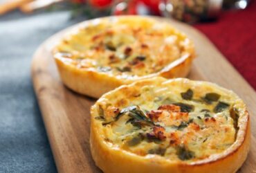Receita de Quiche de Alho Poró com Massa de Grão-de-Bico, enviada por Marlene Ferreira - Prazer à Mesa