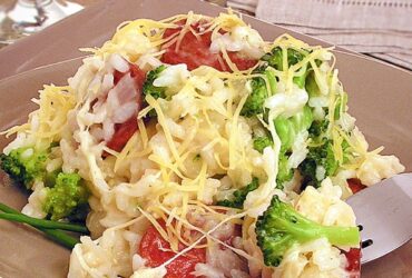Receita de Risoto com Linguiça e Brócolis, enviada por Ana Cristina - Prazer à Mesa