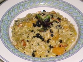 Receita de Risoto de Abóbora, Amêndoas e Trufas Negras, enviada por Allan Vila - Prazer à Mesa