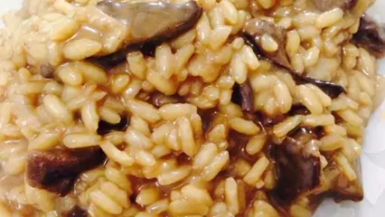 Receita de Risoto de Funghi Secchi, enviada por Adege Adalgisa - Prazer à Mesa