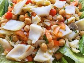 Receita de Salada de Bacalhau, enviada por Luciana Souza - Prazer à Mesa