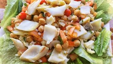 Receita de Salada de Bacalhau, enviada por Luciana Souza - Prazer à Mesa