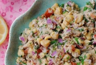 Receita de Salada de Grão de Bico com Atum, enviada por Luíza Carolina - Prazer à Mesa