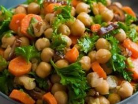 Receita de Salada de Grão-de-bico e Cenoura, enviada por Adege Adalgisa - Prazer à Mesa