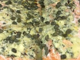 Receita de Salmão ao Creme de Gorgonzola, enviada por Adege Adalgisa - Prazer à Mesa