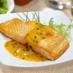 Receita de Salmão ao Molho de Maracujá, enviada por Adege Adalgisa - Prazer à Mesa