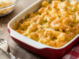 Receita de Macarrão de Forno com Frango e Molho Branco, enviada por Vania Justino - Prazer à Mesa