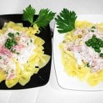 Receita de Farfalle à Parisiense, enviada por Telma Gomide - Prazer à Mesa