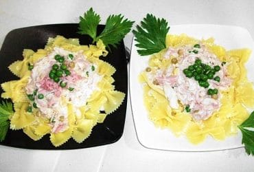 Receita de Farfalle à Parisiense, enviada por Telma Gomide - Prazer à Mesa