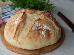 Receita de Pão Caseiro Sem Sovar, enviada por Ana Cristina - Prazer à Mesa