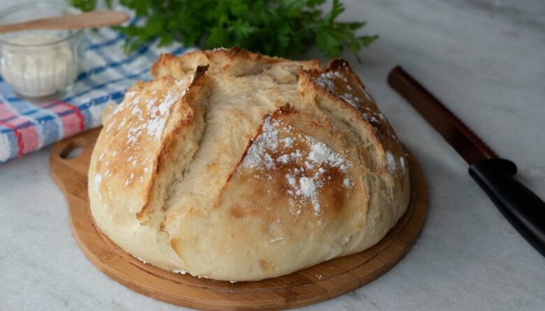 Receita de Pão Caseiro Sem Sovar, enviada por Ana Cristina - Prazer à Mesa