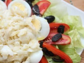 Receita de Salada de Bacalhau do Mestre Cuca, enviada por Luíza Carolina - Prazer à Mesa