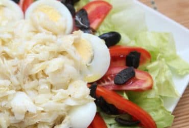 Receita de Salada de Bacalhau do Mestre Cuca, enviada por Luíza Carolina - Prazer à Mesa