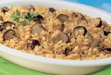 Receita de Risotto con Funghi Porcini, enviada por Luciana Souza - Prazer à Mesa